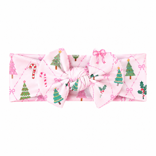 BOW - Christmas Pink
